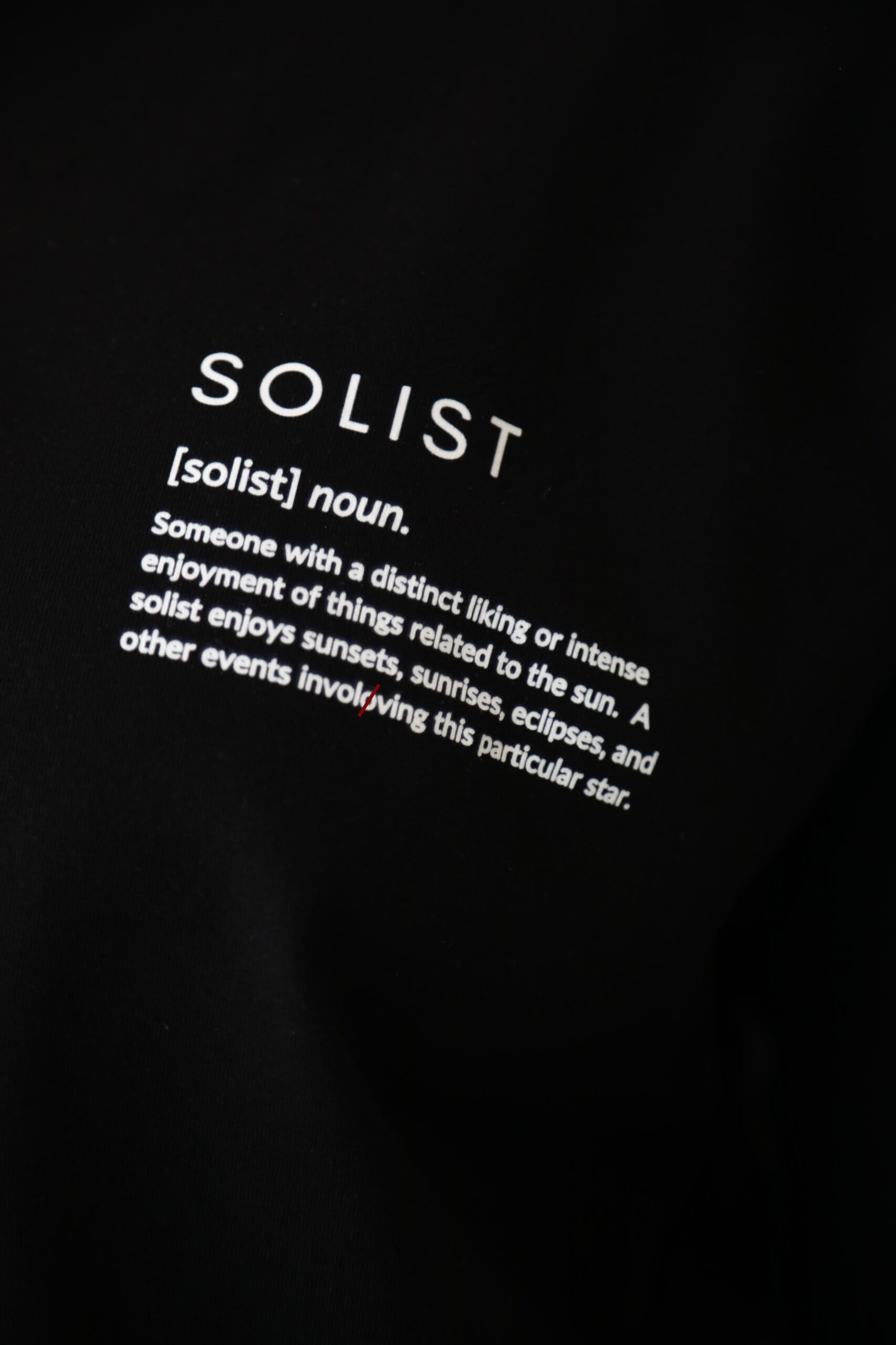 The Solista Tshirt - Black - Image 4