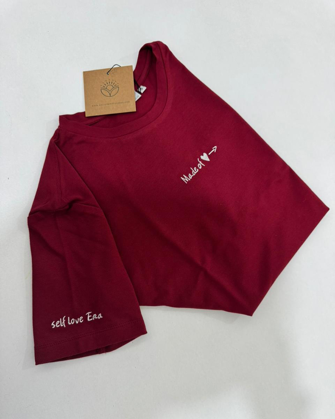 Made of Love Tshirt (Red) - Image 3