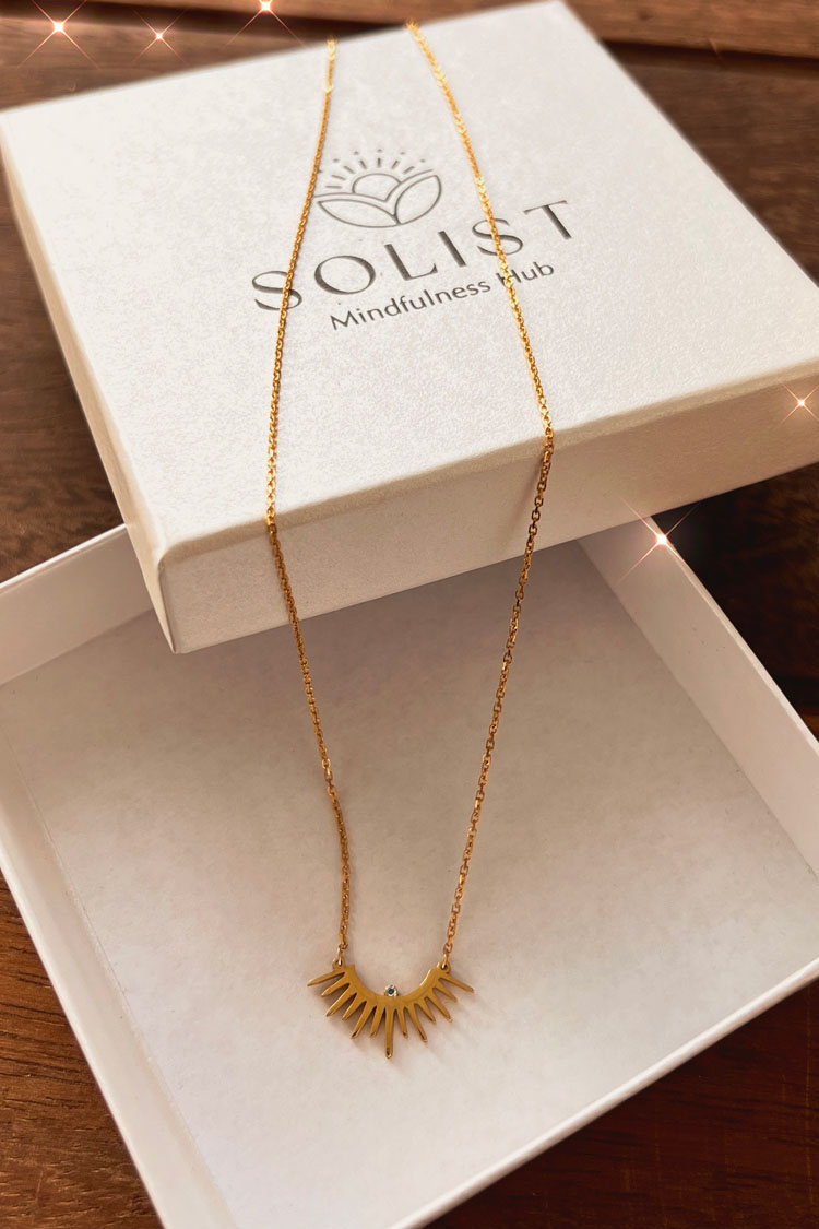 “The Sunrise” necklace (medium)