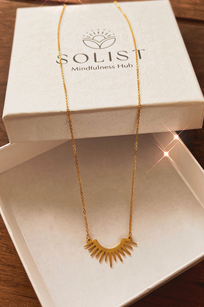 “The Sunrise” necklace (small)
