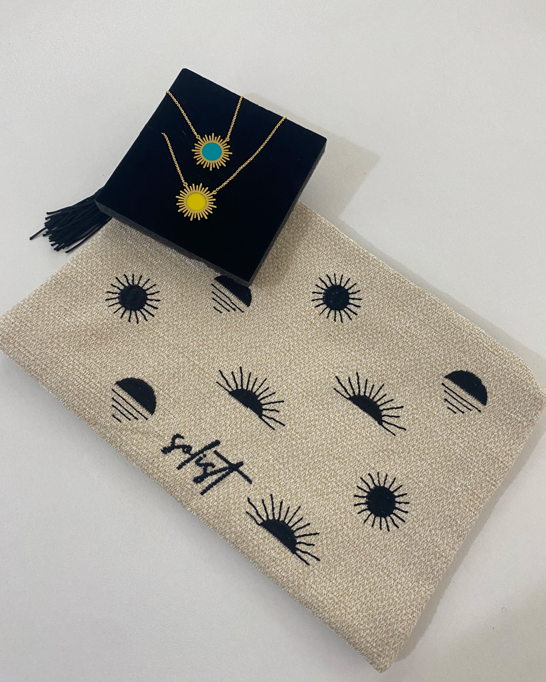 Yellow Sun + Pouch