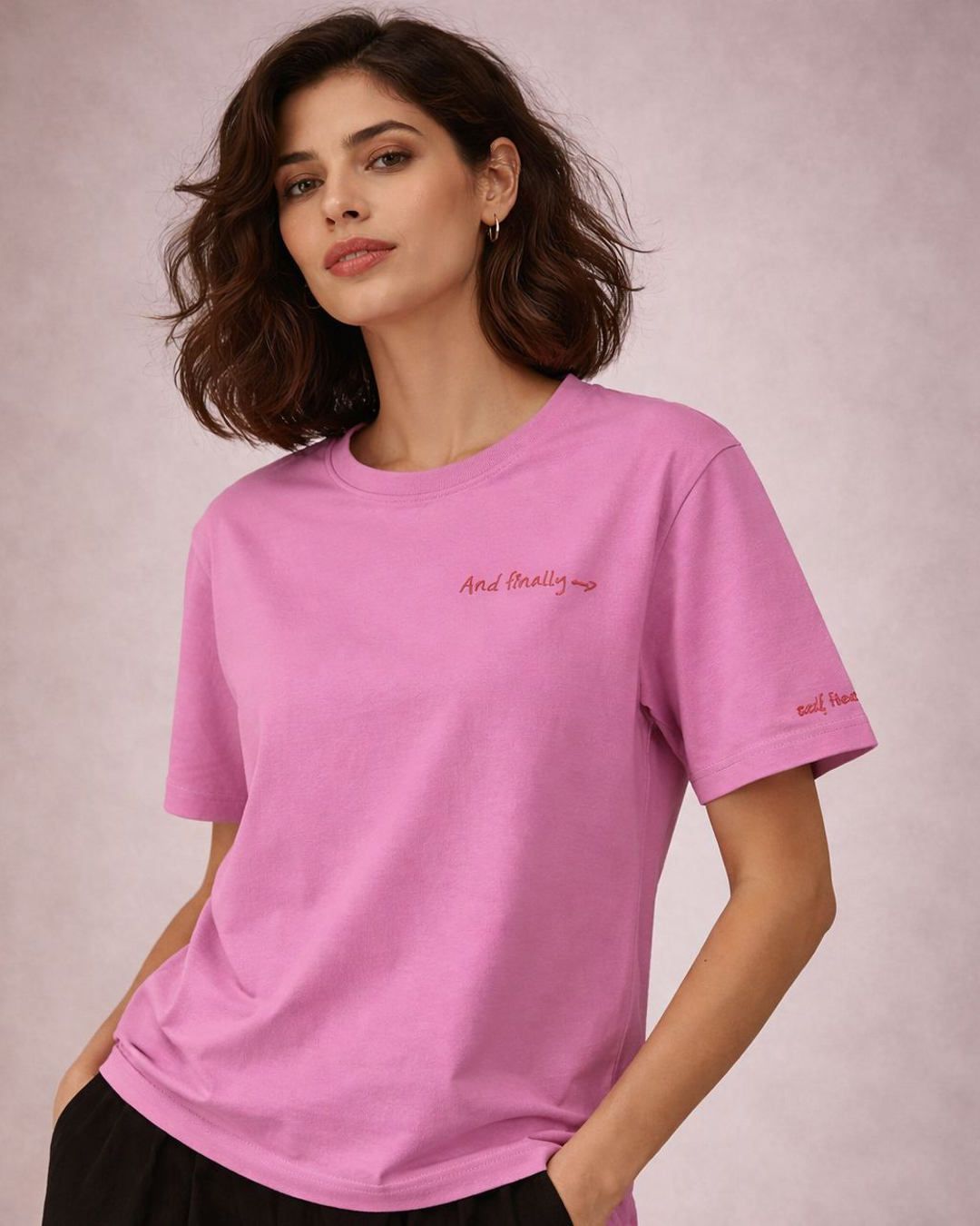 She chose herself Tshirt (pink)
